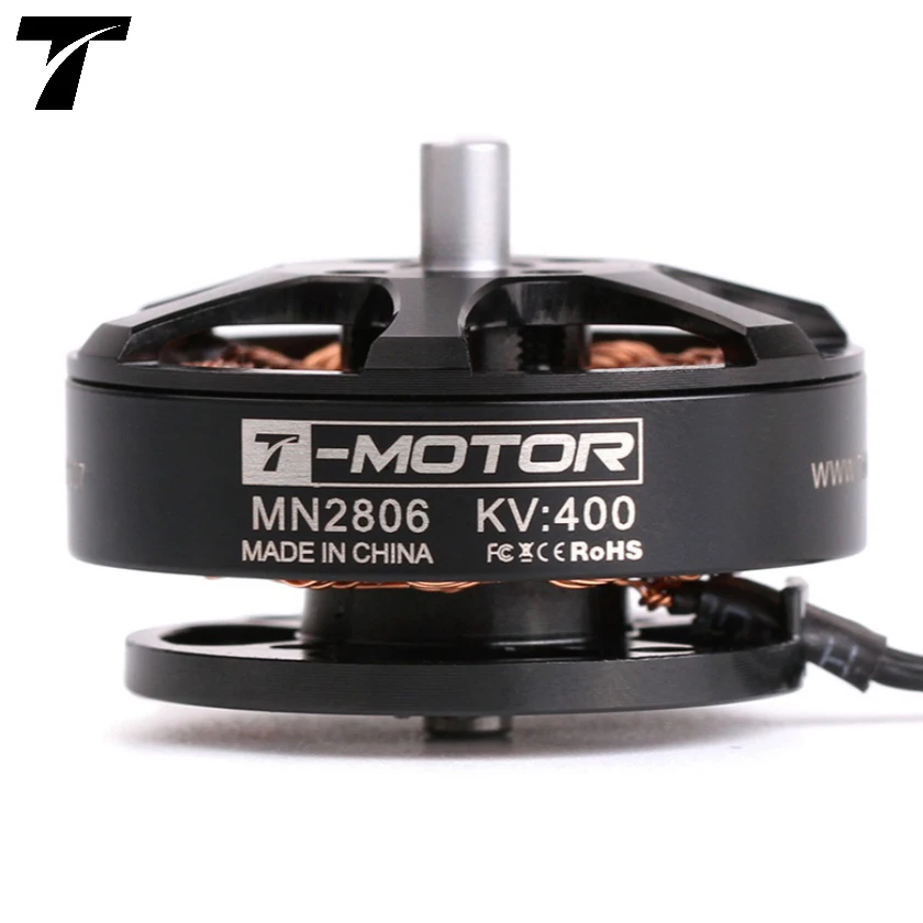 T-MOTOR MN2806 KV400/KV650 Lightweight Reliable 16.8V-25.2V Quadcopter Brushless Drone Motor
T-MOTOR MN2806 KV400/KV650 Lightweight Reliable 16.8V-25.2V Quadcopter Brushless Drone Motor