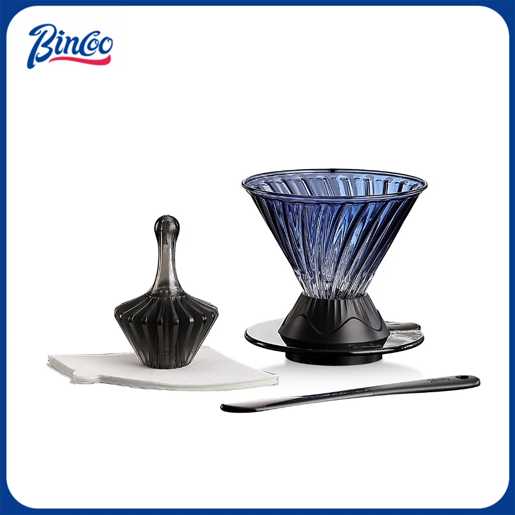 BINCOO Pour-Over Coffee Smart Cup Drip Filter Coffee Filter Paper Coffee, A beginner-friendly all-in-one brewing system
BINCOO Pour-Over Coffee Smart Cup Drip Filter Coffee Filter Paper Coffee, A beginner-friendly all-in-one brewing system