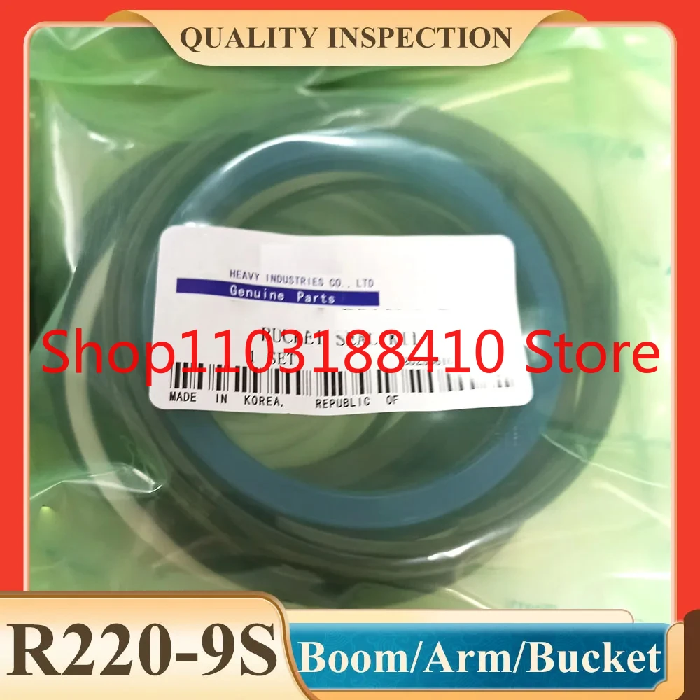 R220LC-9S R220-9S Boom Arm Bucket Seal Kit for Excavator Hydraulic Cylinder Oil Seal Repair Kit
R220LC-9S R220-9S Boom Arm Bucket Seal Kit for Excavator Hydraulic Cylinder Oil Seal Repair Kit