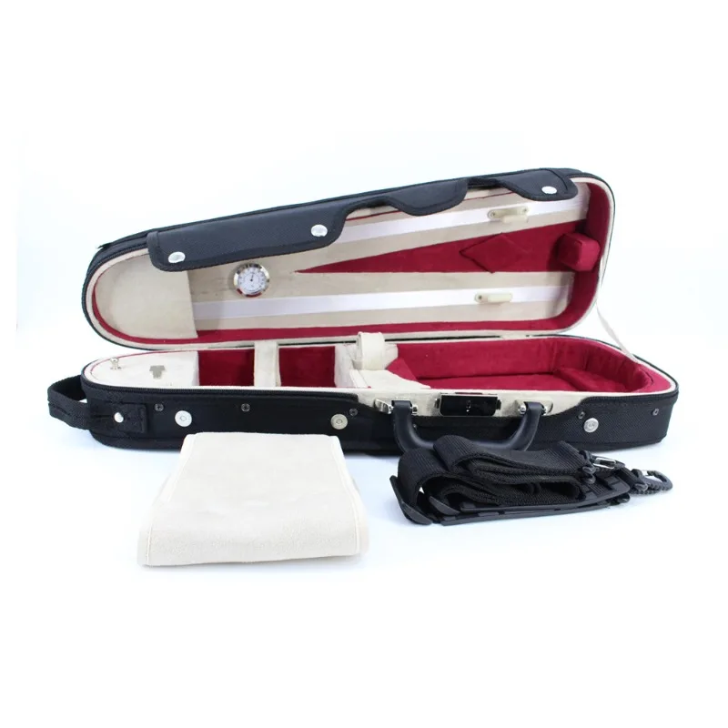 High-end violin case, splint triangle, wooden case 
High-end violin case, splint triangle, wooden case