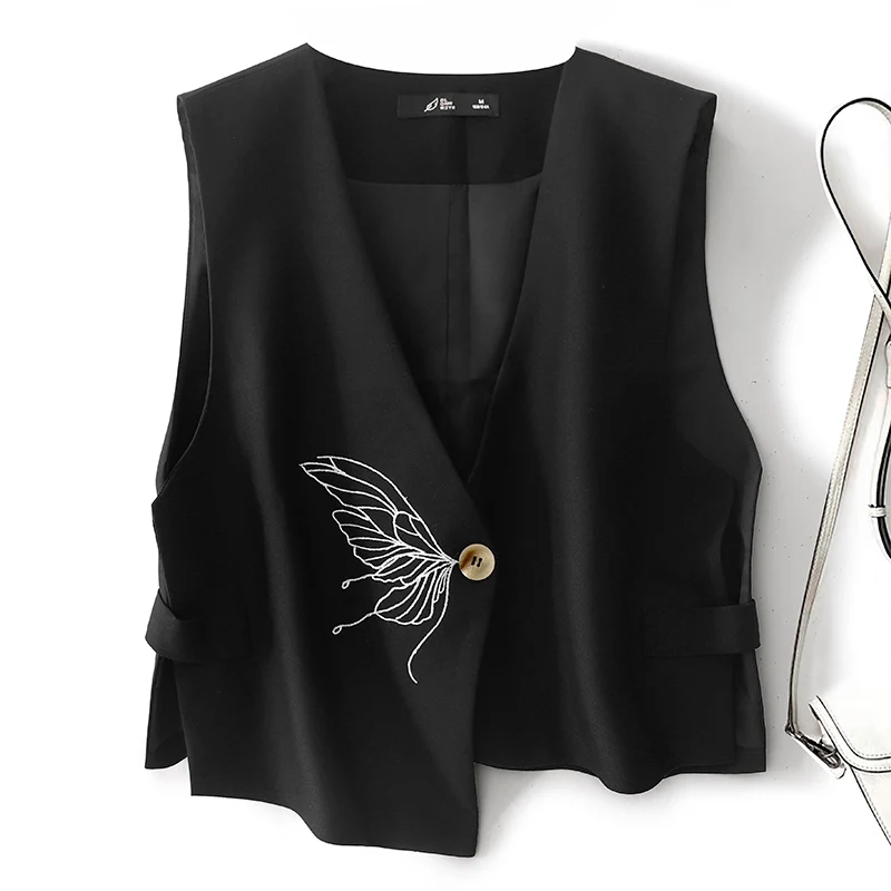 Легкая национальная блузка с вышивкой Ele, женская весенне-осенняя жилетка с высоким воротником, модный многослойный топ
Легкая национальная блузка с вышивкой Ele, женская весенне-осенняя жилетка с высоким воротником, модный многослойный топ