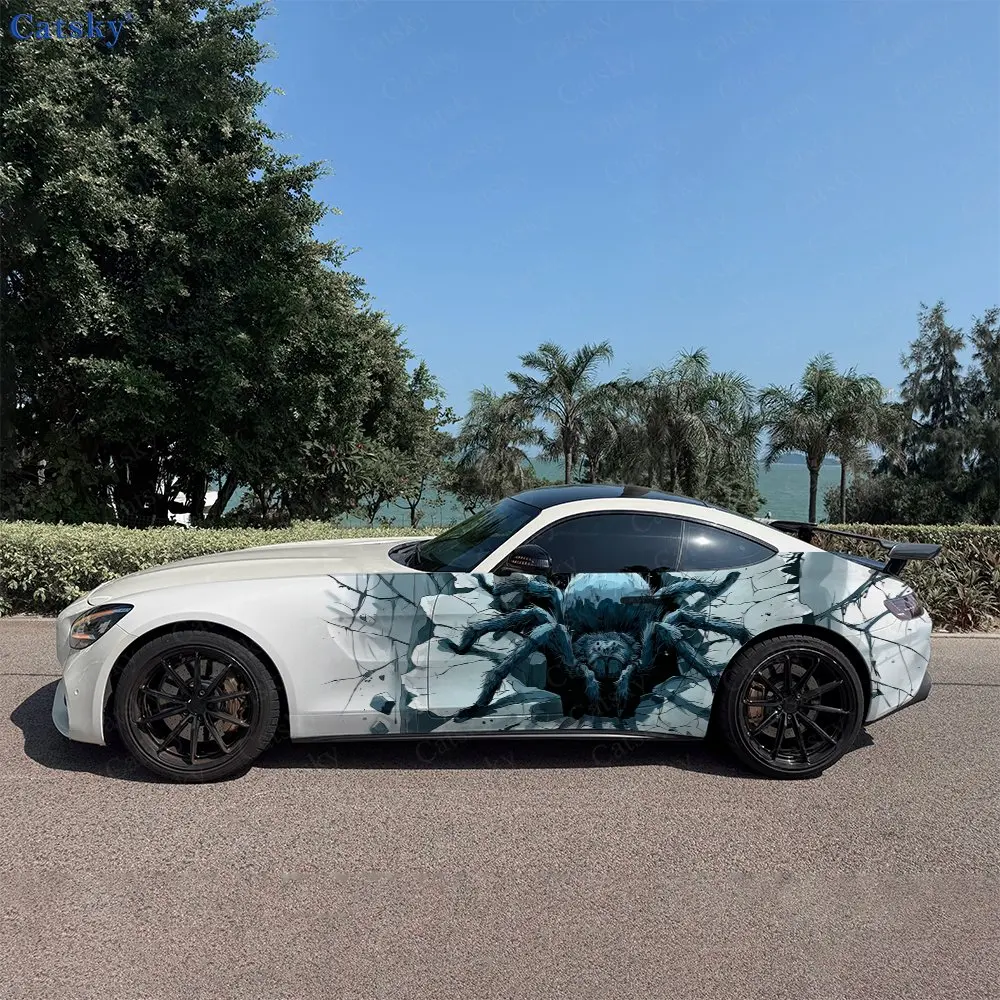 Cracked Earth Spider King, 2pcs, Durable, Fade-resistant, Enhance Vehicle Aesthetics With Bold Artistic Design Car Vinyl Wraps
Cracked Earth Spider King, 2pcs, Durable, Fade-resistant, Enhance Vehicle Aesthetics With Bold Artistic Design Car Vinyl Wraps