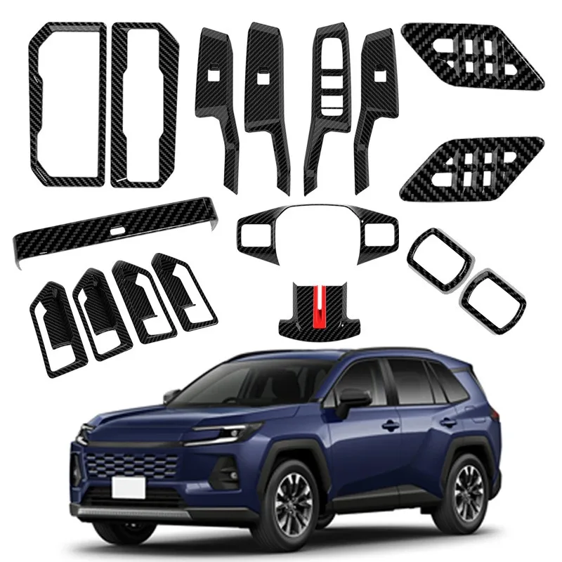 For Toyato RAV4 RAV 4 6th XA60 2026 2027 ABS Black Window Switch Gear Shift Panel Water Cup Holder Steering Wheel Cover Trim
For Toyato RAV4 RAV 4 6th XA60 2026 2027 ABS Black Window Switch Gear Shift Panel Water Cup Holder Steering Wheel Cover Trim