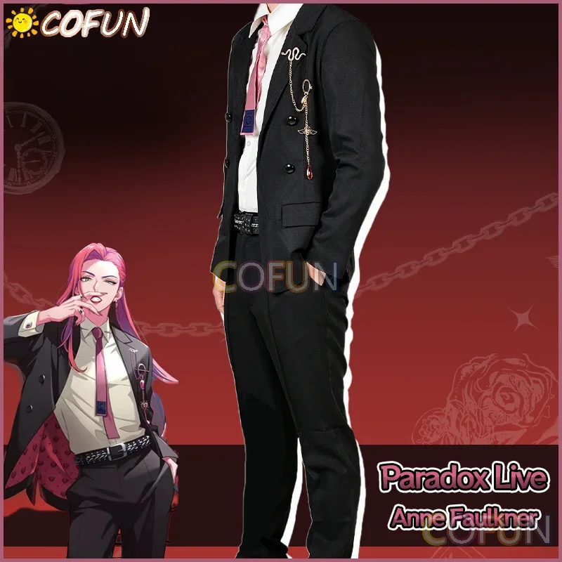COFUN Game Paradox Live 4th Anniversary Anne Faulkner Cosplay Costume Halloween Outfits Women Anime New Suit Uniform
COFUN Game Paradox Live 4th Anniversary Anne Faulkner Cosplay Costume Halloween Outfits Women Anime New Suit Uniform