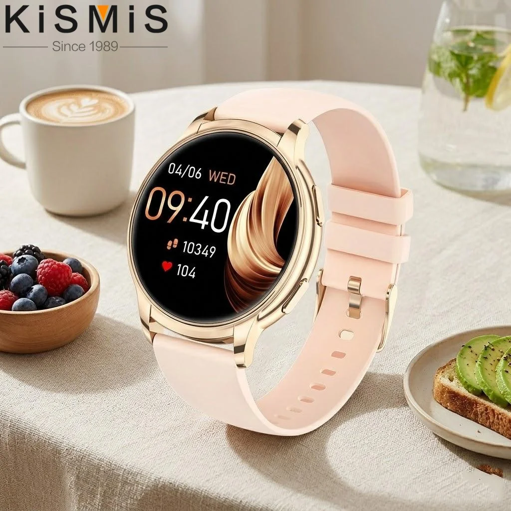 Waterproof Smartwatch for Women Heart Rate Monitor Sleep Tracker with Call Notifications Compatible with Android and iOS
Waterproof Smartwatch for Women Heart Rate Monitor Sleep Tracker with Call Notifications Compatible with Android and iOS