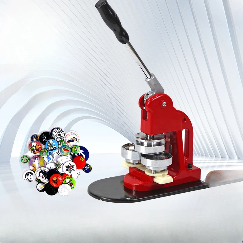 25mm Button Maker Badge Punch Press DIY machine pressure card machine tag Badge machine with mold set
25mm Button Maker Badge Punch Press DIY machine pressure card machine tag Badge machine with mold set