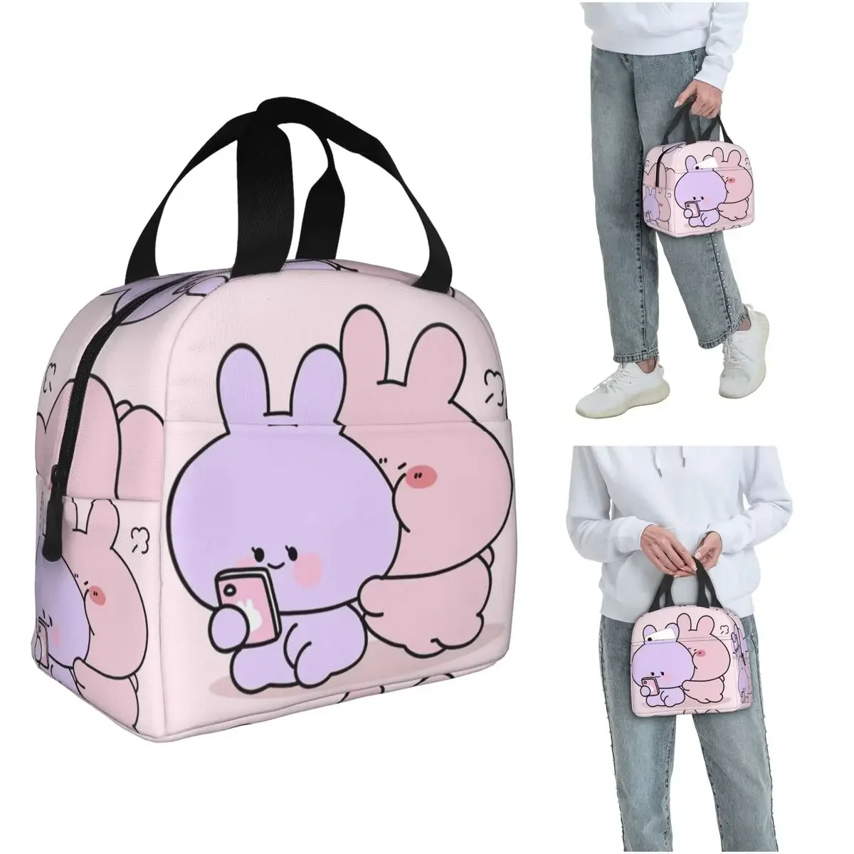 Asamimichaan Cute Asamimi Insulated Lunch Bag for Women Children Leakproof Food Boxes Thermal Lunch Box Tote
Asamimichaan Cute Asamimi Insulated Lunch Bag for Women Children Leakproof Food Boxes Thermal Lunch Box Tote