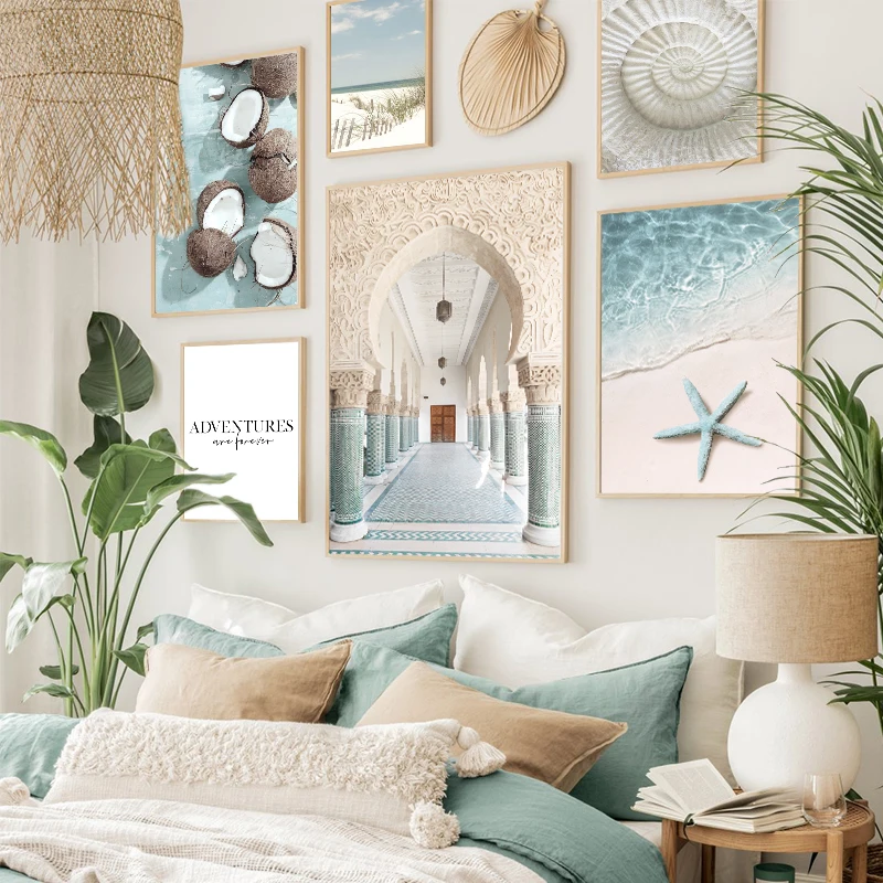 Vibrant Summer Beach Seawater Diamond Picture Palace Sand Carving Sea Shell Print Painting Coconut Poster Modern Nordic Decor
Vibrant Summer Beach Seawater Diamond Picture Palace Sand Carving Sea Shell Print Painting Coconut Poster Modern Nordic Decor