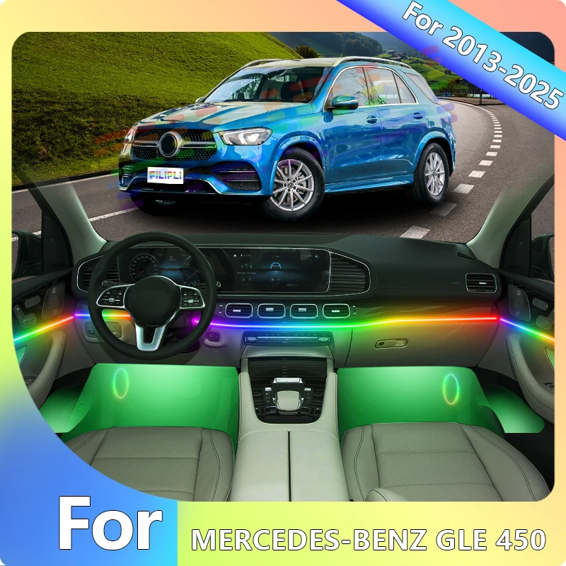 For MERCEDES-BENZ GLE450 For 2015 Multi Color Night Driving Car Ambient Light Cyberpunk Simple Installation Car Interior Lights
For MERCEDES-BENZ GLE450 For 2015 Multi Color Night Driving Car Ambient Light Cyberpunk Simple Installation Car Interior Lights