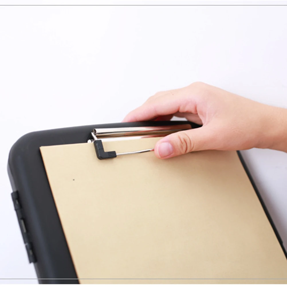 Writing Board Waterproof Paper Storage Box Clip Boards Organizer Holder Clipboard
Writing Board Waterproof Paper Storage Box Clip Boards Organizer Holder Clipboard