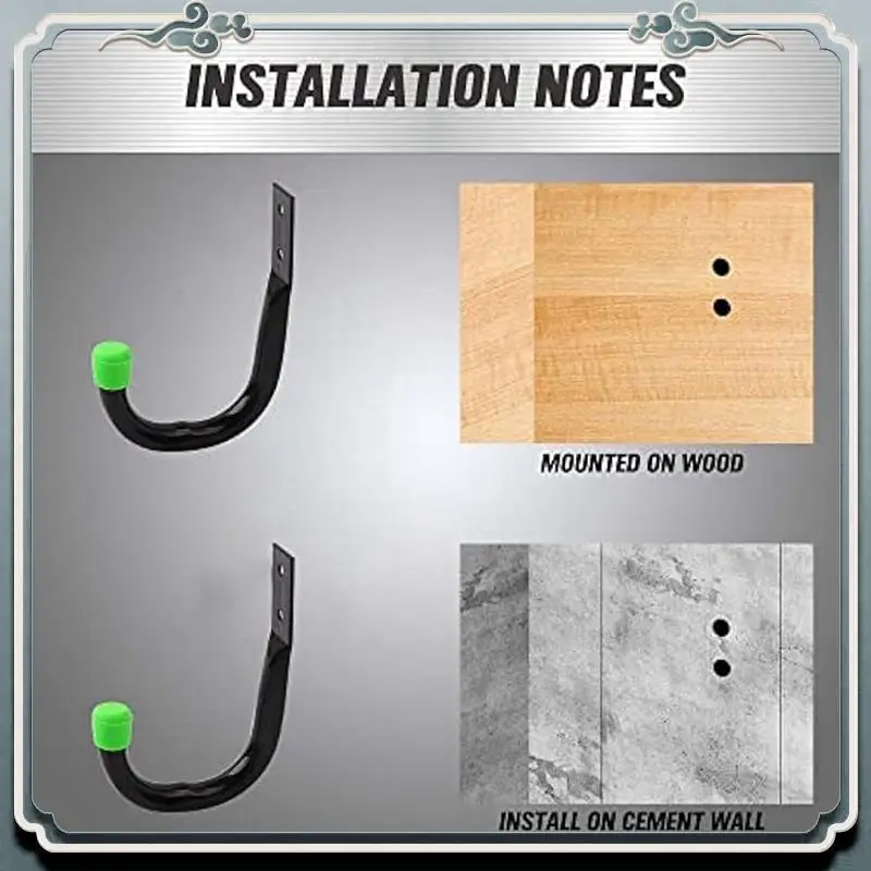 Durable 12Pcs Heavy Duty Garage Storage Utility Hooks, Utility Hooks For Garage Wall,Bike Hooks For Garage Wall
Durable 12Pcs Heavy Duty Garage Storage Utility Hooks, Utility Hooks For Garage Wall,Bike Hooks For Garage Wall