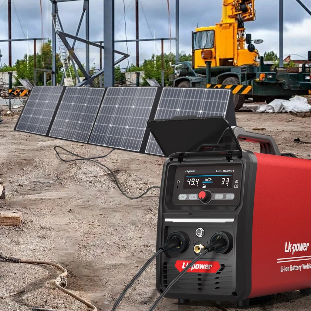 Color Design 100% Duty Cycle 160A Battery Portable Rechargeable Electric Welding Machine
Color Design 100% Duty Cycle 160A Battery Portable Rechargeable Electric Welding Machine