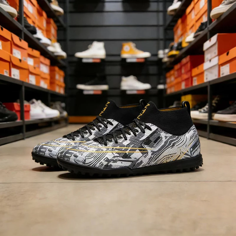 New Professional Men Soccer Boots Non-slip Grass Woman Football Shoes Outdoor Futsal Match Training Cleats Soccer Sport Sneakers
New Professional Men Soccer Boots Non-slip Grass Woman Football Shoes Outdoor Futsal Match Training Cleats Soccer Sport Sneakers