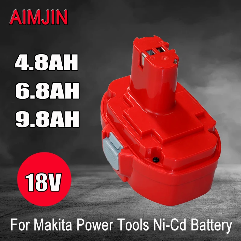 For Makita 18V 4800mAH/6800mAH/9800mAH Battery Cordless Electric Drills 1822 1823 1833 1834 1835 1835F 192827-3 192829-9
For Makita 18V 4800mAH/6800mAH/9800mAH Battery Cordless Electric Drills 1822 1823 1833 1834 1835 1835F 192827-3 192829-9