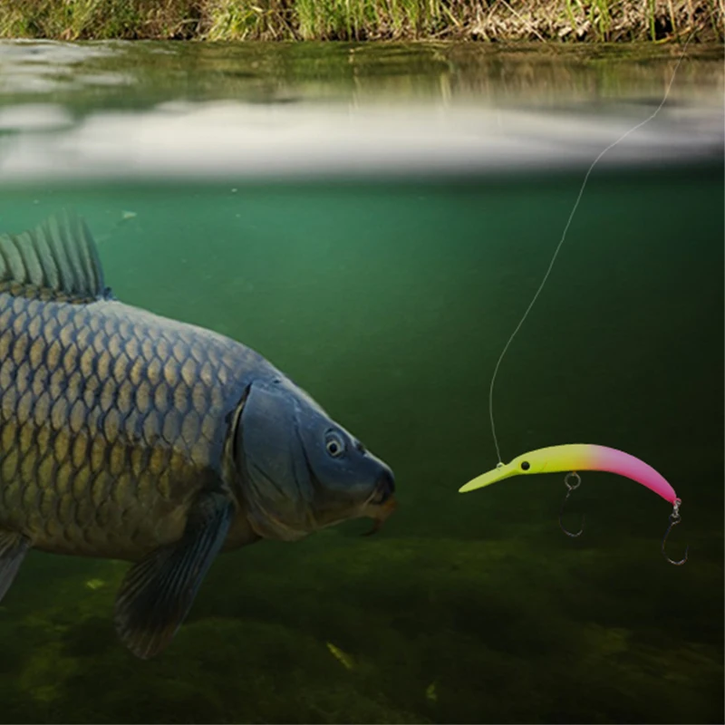 70Mm Slow Sinking Minnow Lure 3G Hard Body Wobbler for Freshwater Trout Bass Perch Multi-Species Fishing
70Mm Slow Sinking Minnow Lure 3G Hard Body Wobbler for Freshwater Trout Bass Perch Multi-Species Fishing