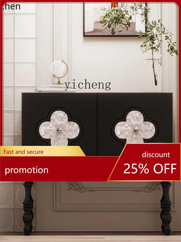 YFY Entrance Cabinet Vintage Sideboard Cabinet Solid Wood Living Room Side Table Foyer Storage Cabinet
YFY Entrance Cabinet Vintage Sideboard Cabinet Solid Wood Living Room Side Table Foyer Storage Cabinet