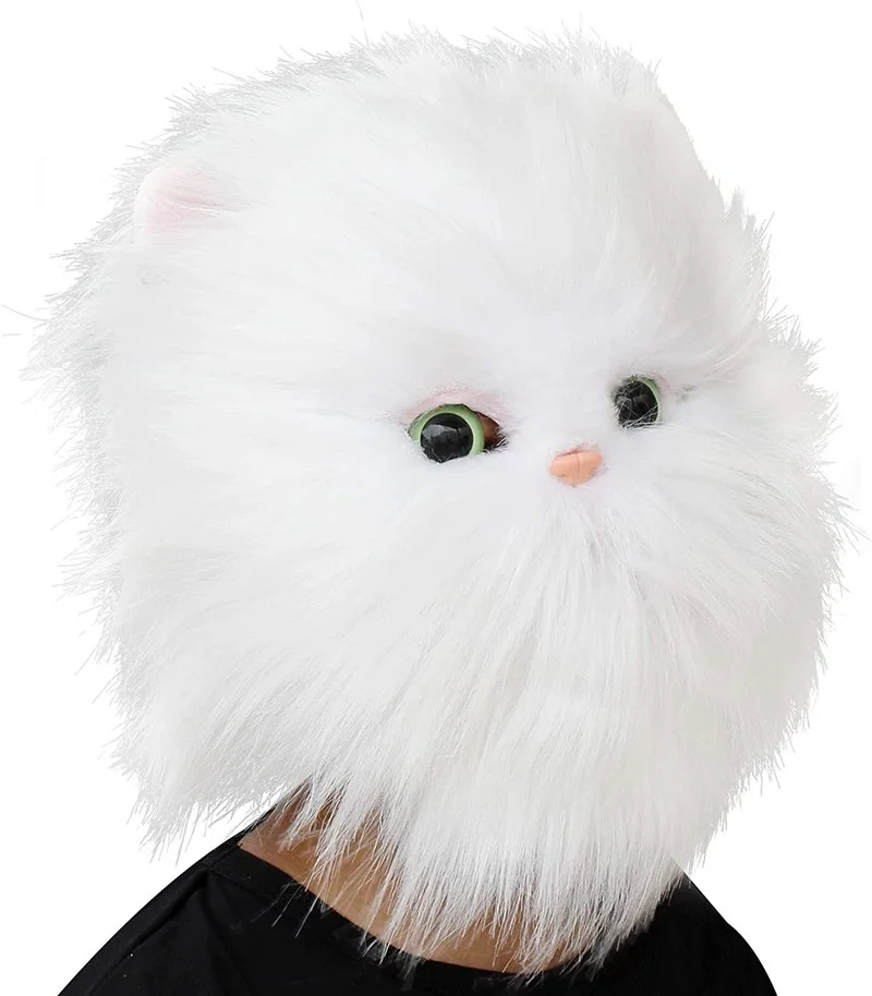 Latex Cat Head Animal White Luxury Novelty Halloween Costume Party Mask Halloween and Big Event Cosplay Costume
Latex Cat Head Animal White Luxury Novelty Halloween Costume Party Mask Halloween and Big Event Cosplay Costume