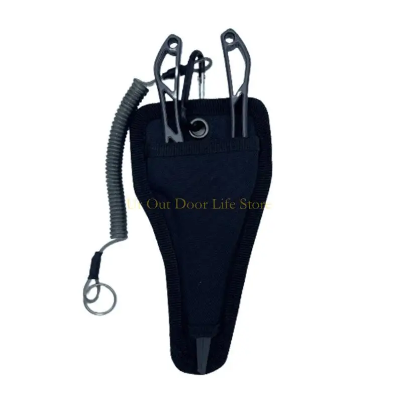 77UF Fishing Plier Fishing Multitool Pliers Multifunction Braided Fishing Line Cutter Rings Opener with Sheath Coiled Lanyard
77UF Fishing Plier Fishing Multitool Pliers Multifunction Braided Fishing Line Cutter Rings Opener with Sheath Coiled Lanyard