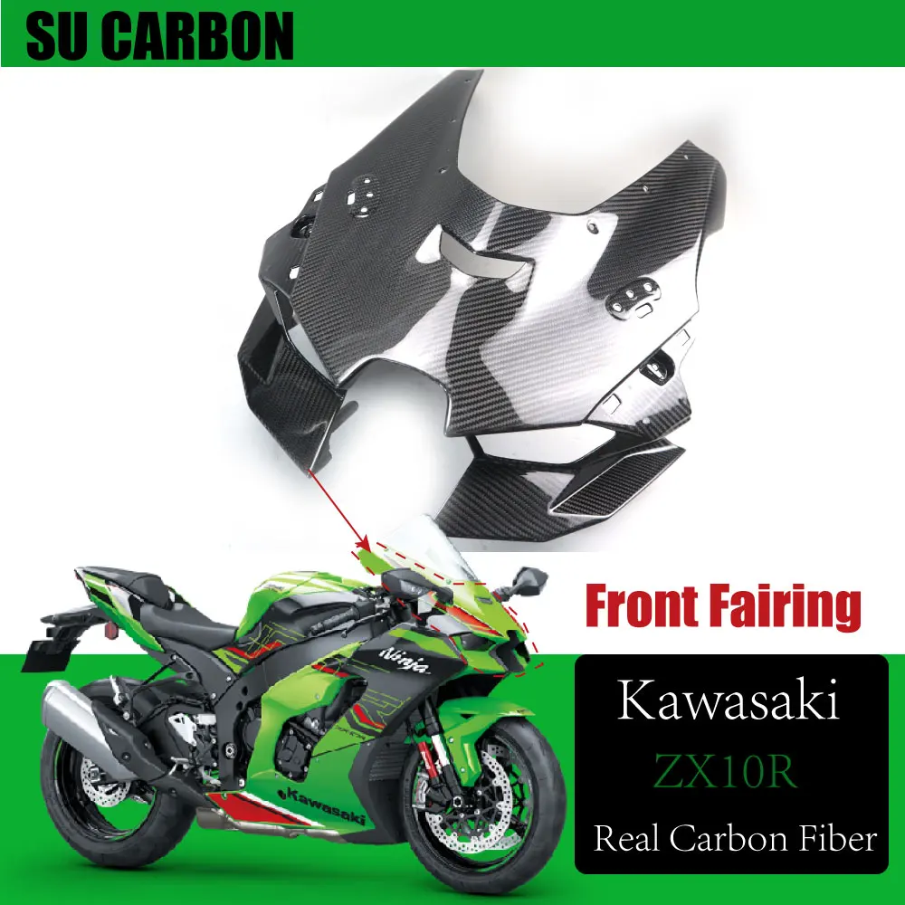 100% натуральное углеродное волокно для Kawasaki ZX10R 2021 2022 аксессуары для мотоциклов передняя обтекатель
100% натуральное углеродное волокно для Kawasaki ZX10R 2021 2022 аксессуары для мотоциклов передняя обтекатель