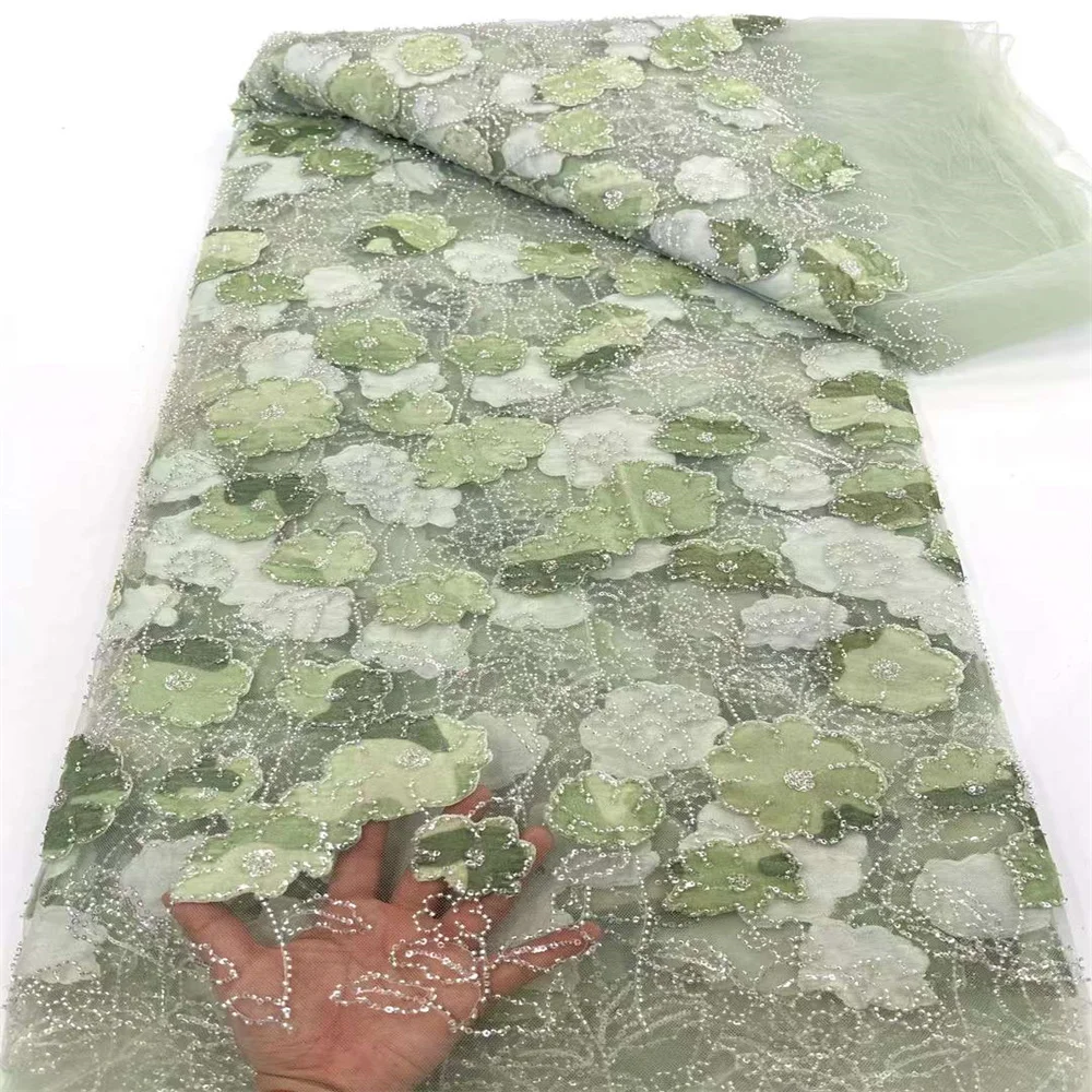 Latest African lace fabric 2023 High Quality Embroidered Sequins Beaded Lace French Tulle Lace Fabric For Nigeria Party 2XC3405
Latest African lace fabric 2023 High Quality Embroidered Sequins Beaded Lace French Tulle Lace Fabric For Nigeria Party 2XC3405
