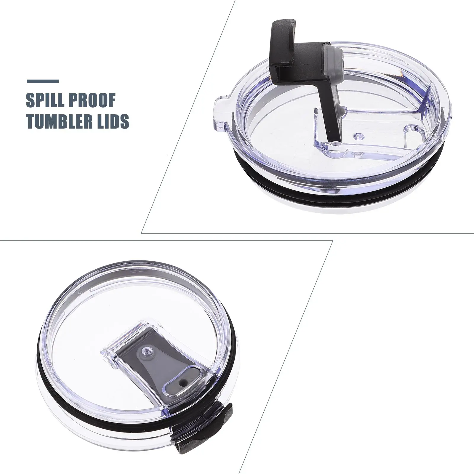 3 Pcs Spill Proof Tumbler Lids Sealed Car Water Cup Covers Insulated Leak Resistant Compatible Various Sized Tumblers Vehicle
3 Pcs Spill Proof Tumbler Lids Sealed Car Water Cup Covers Insulated Leak Resistant Compatible Various Sized Tumblers Vehicle