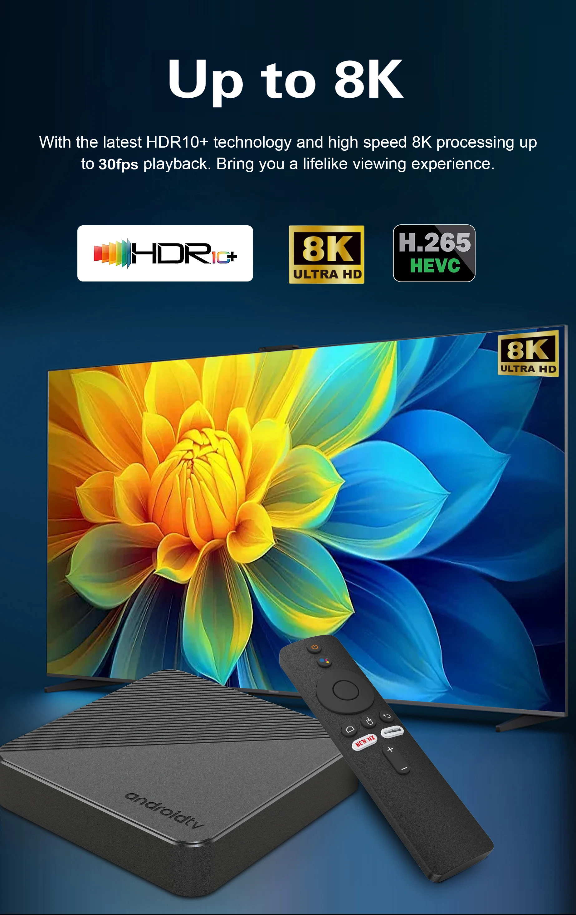 Sdf0c7d0ff5094cff80337cbdd8213dc0p Smart TV Box Android16 2026 T8 RK3518 Wifi6 Google Assistant 8K Video BT6.0 Netflix 8GB 128GB Media Player Very Fast Set Top Box