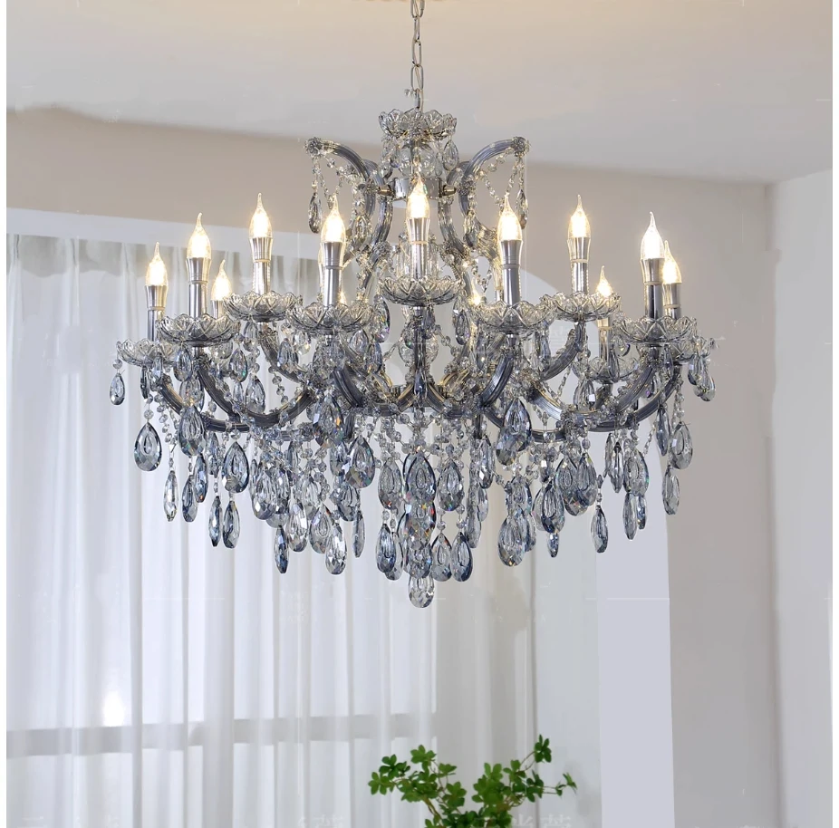 Modern Maria Theresa Decora Pendant Lamp Lustre Light 6arms D62cm H52cm Candle Style Chandelier Light Fixture 100% Guaranteed
Modern Maria Theresa Decora Pendant Lamp Lustre Light 6arms D62cm H52cm Candle Style Chandelier Light Fixture 100% Guaranteed