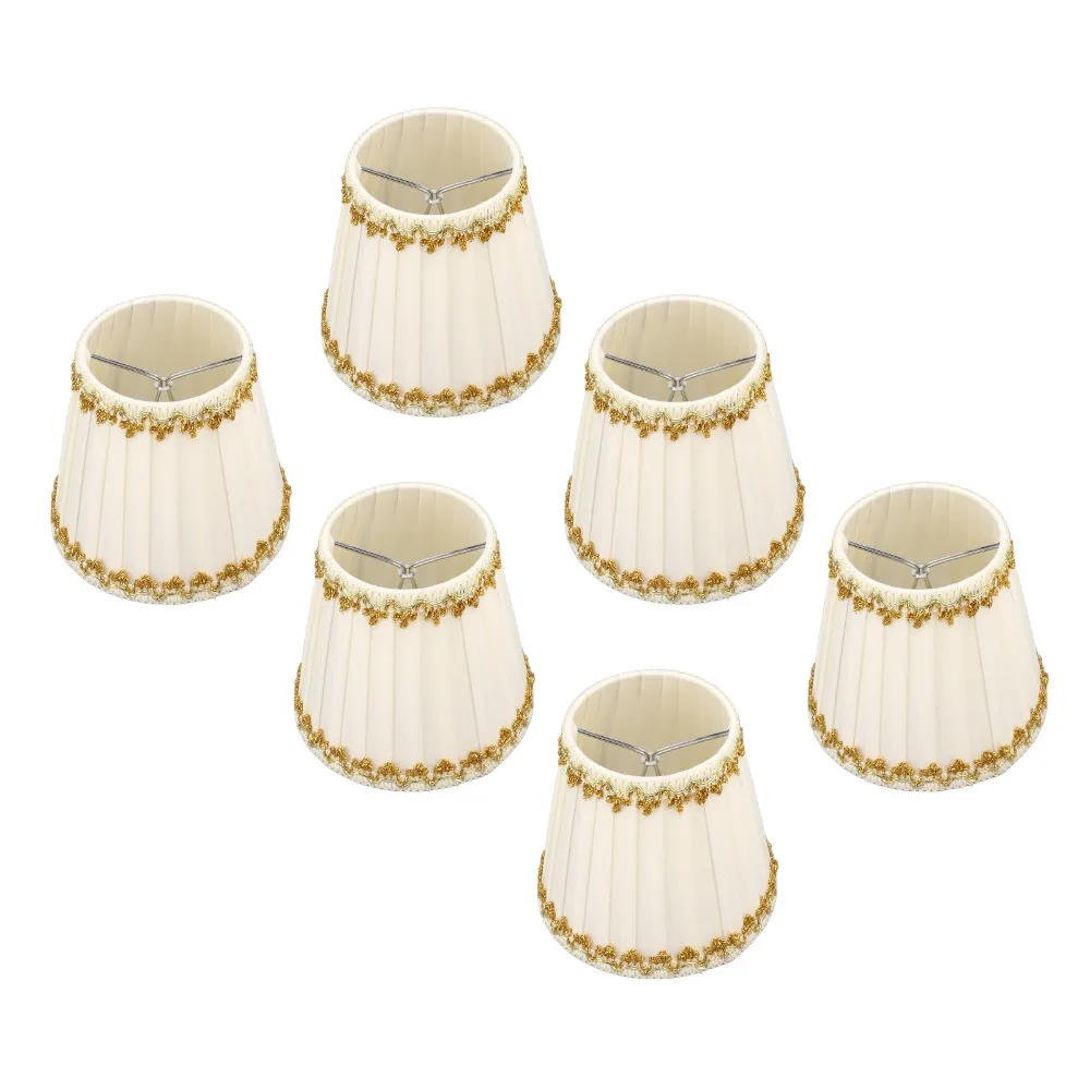 6PCS Modern Fabric Lampshade Clip On Design 5.12 inch Height Lamp Cover Wall Lamp Shade Floor Lamp
6PCS Modern Fabric Lampshade Clip On Design 5.12 inch Height Lamp Cover Wall Lamp Shade Floor Lamp