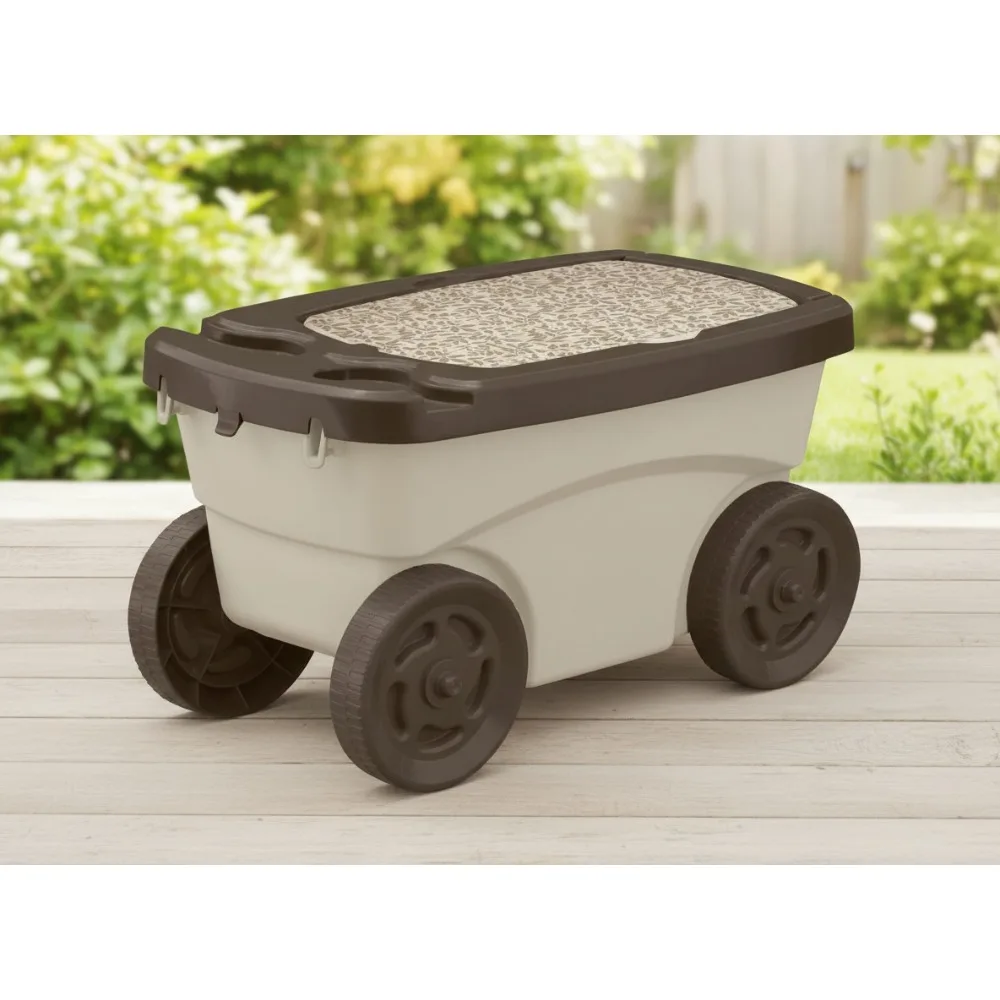 Portable Garden Scooter with Storage, Cushioned Seat & 4 Wheels for Easy Gardening and Outdoor Use
Portable Garden Scooter with Storage, Cushioned Seat & 4 Wheels for Easy Gardening and Outdoor Use