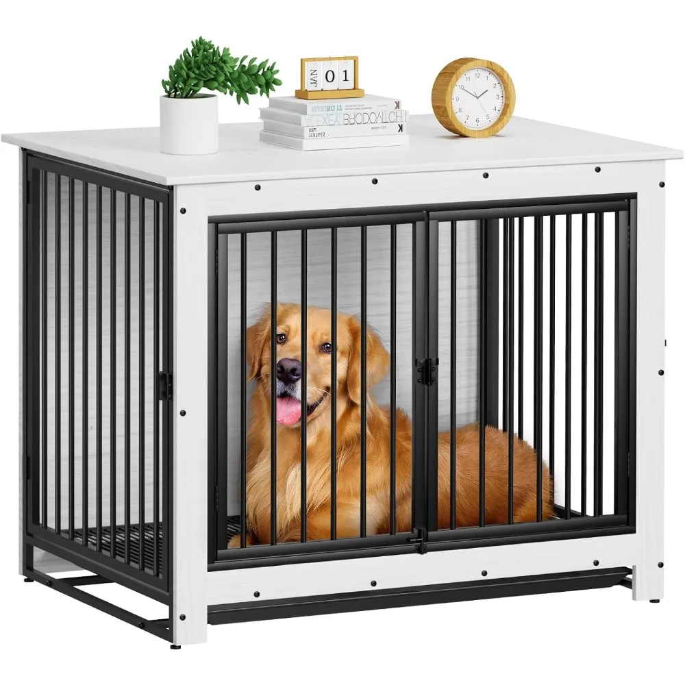 Dog Crate Furniture, Large Dog Crate Furniture, Wooden Cage Kennel Furniture Indoor, Modern Dog Crate with Multi-Purpose Removab
Dog Crate Furniture, Large Dog Crate Furniture, Wooden Cage Kennel Furniture Indoor, Modern Dog Crate with Multi-Purpose Removab