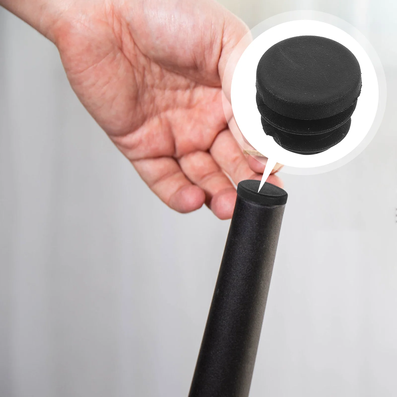 30Pcs Round Plastic Hole Plugs Black Furniture End Caps Tubing Protection Chair Leg Caps Floor Scratch Prevention Inserts 
30Pcs Round Plastic Hole Plugs Black Furniture End Caps Tubing Protection Chair Leg Caps Floor Scratch Prevention Inserts