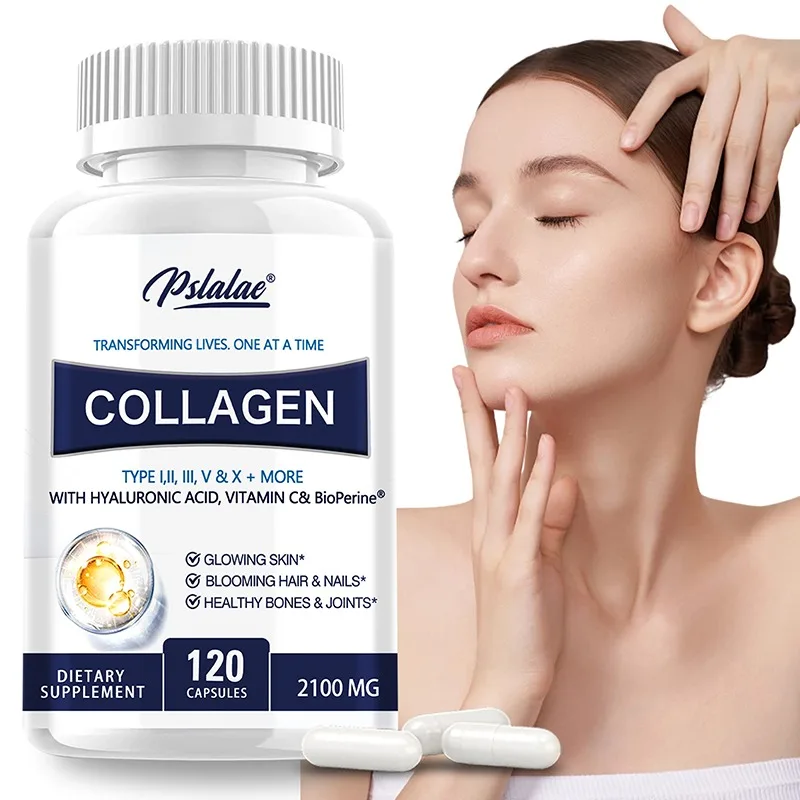 Collagen Capsules - Promote Hair Growth, Skin & Nails Health, Supports Joint, Bone & Muscle Health, for Women and Men
Collagen Capsules - Promote Hair Growth, Skin & Nails Health, Supports Joint, Bone & Muscle Health, for Women and Men