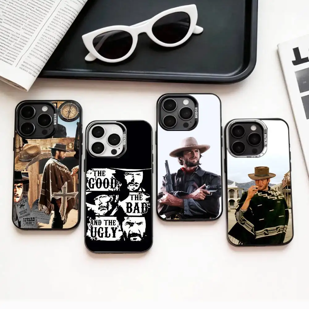 E-Eastwood Cowboy C-Clint Phone Case For iPhone17,16,15,14,13,12,11 Plus,Pro Max Colored Silver Plated Inside Cover
E-Eastwood Cowboy C-Clint Phone Case For iPhone17,16,15,14,13,12,11 Plus,Pro Max Colored Silver Plated Inside Cover