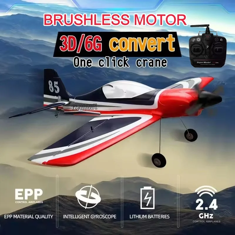 3D/6G Remote Control Aircraft Five Channel Brushless Motor 58CM Fixed Wing Glide Wing Flight Model Foam Aircraft Stunt Flying
3D/6G Remote Control Aircraft Five Channel Brushless Motor 58CM Fixed Wing Glide Wing Flight Model Foam Aircraft Stunt Flying