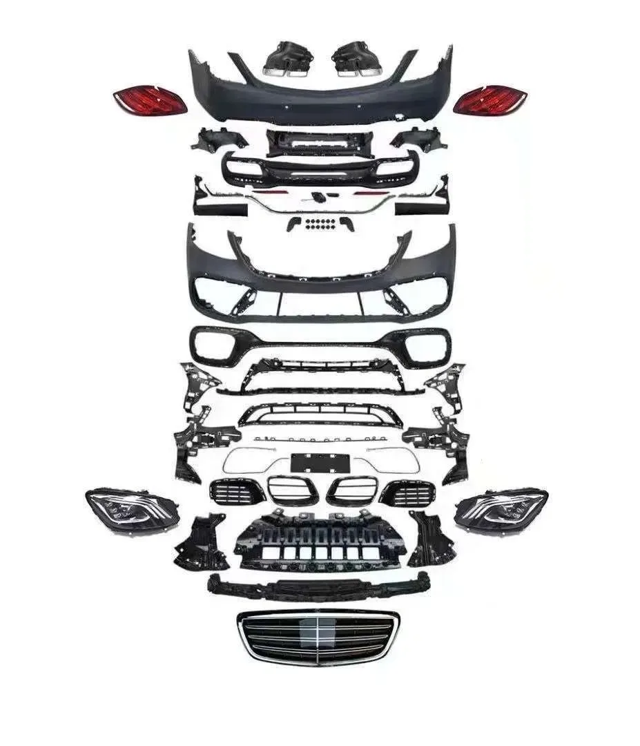 Mercedes-Benz S-Class W222 Body Kit High Quality ABS Bumper for Front & Rear Upgrade to Maybach or AMG Style
Mercedes-Benz S-Class W222 Body Kit High Quality ABS Bumper for Front & Rear Upgrade to Maybach or AMG Style