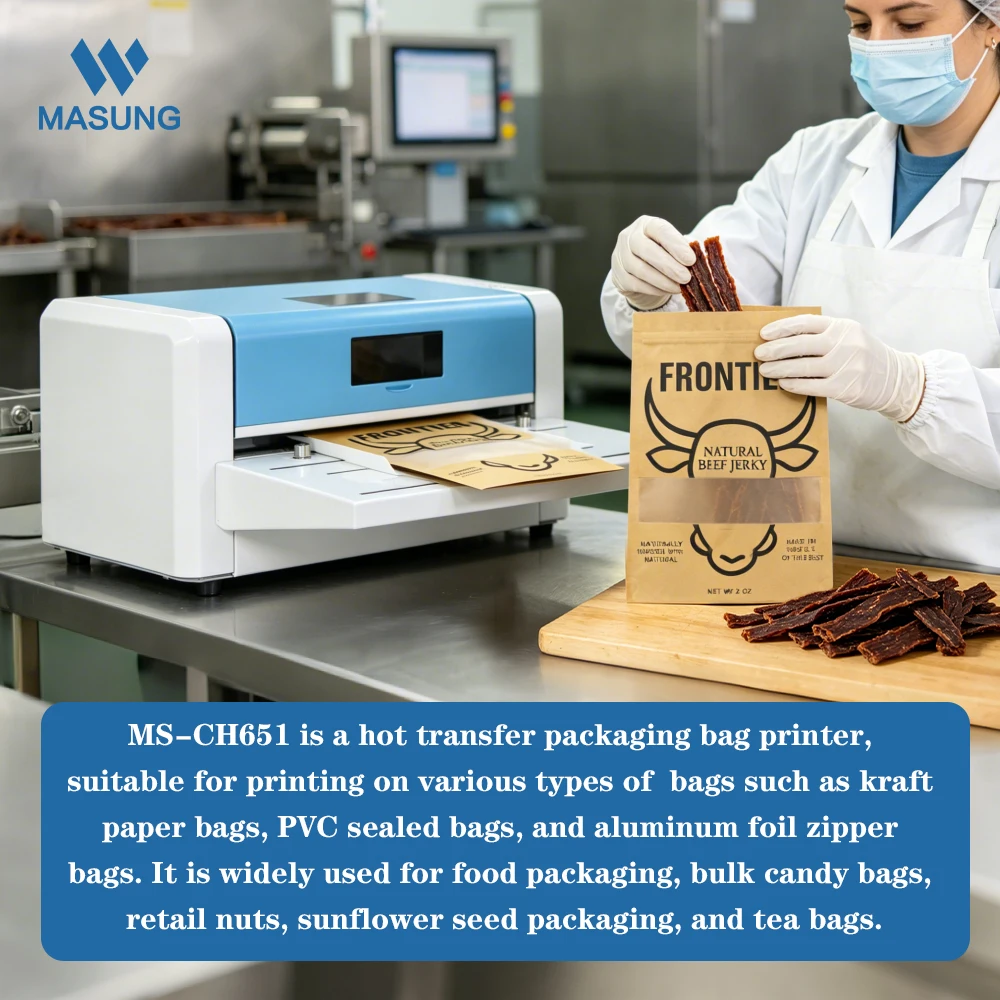 Automatic Feeding Thermal Transfer Bag &Gold Foil Stamping Equipment for Snack Tea Coffee Packaging Bag Custom Logo Printing
Automatic Feeding Thermal Transfer Bag &Gold Foil Stamping Equipment for Snack Tea Coffee Packaging Bag Custom Logo Printing