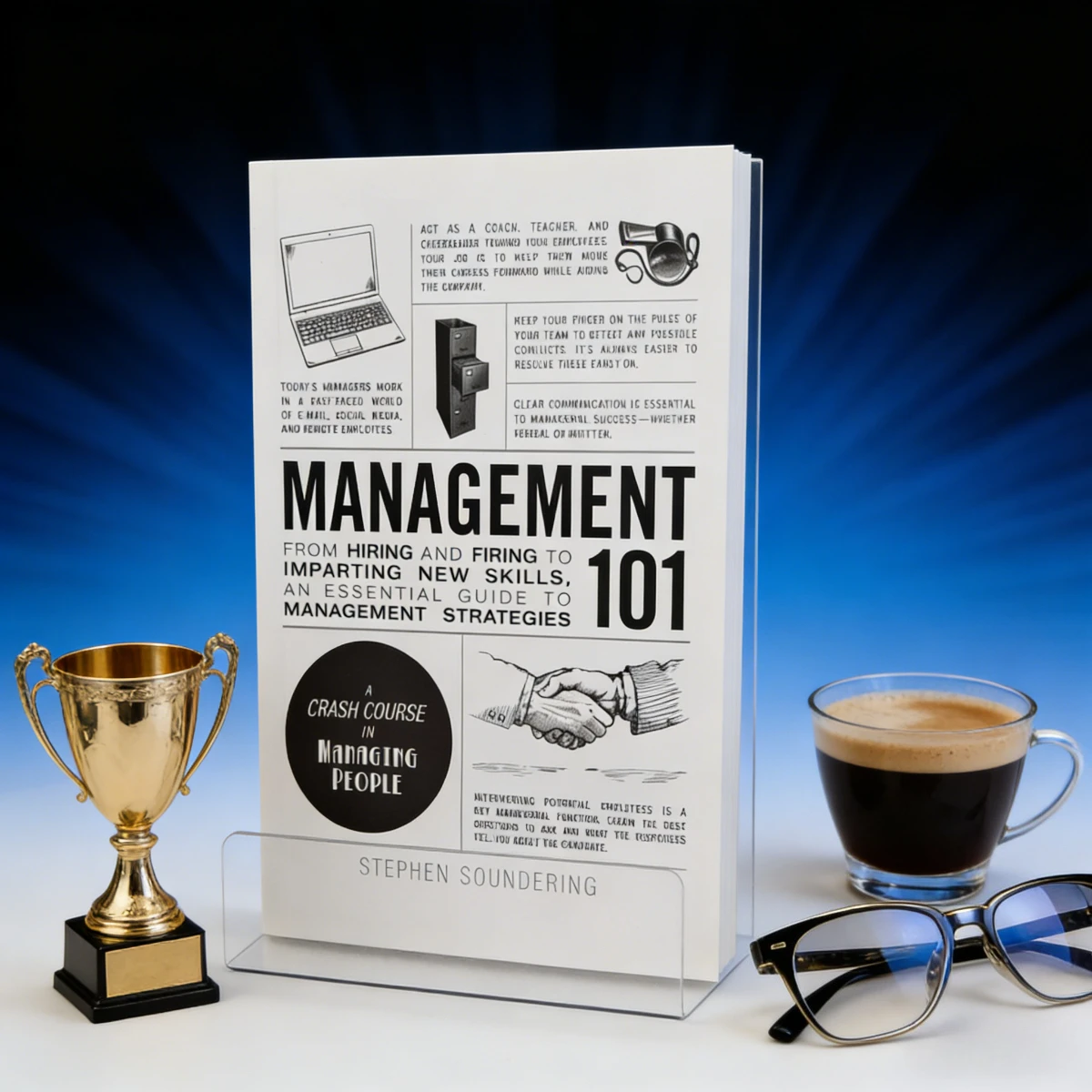 Основы управления: Курс Стивена Саундеринга по управлению персоналом, найму и увольнению сотрудников, новые навыки, стратегии управления, работа в команде
Основы управления: Курс Стивена Саундеринга по управлению персоналом, найму и увольнению сотрудников, новые навыки, стратегии управления, работа в команде