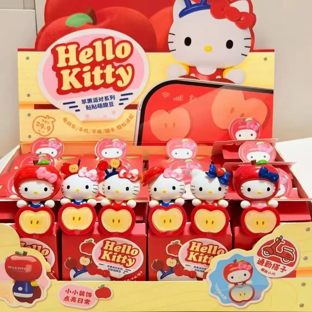 Genuine Sanrio Hello Kitty Apple Party And Sweet Energy Series Sticker Hipper Blind Box Cute Figures Collection Desktop Ornament
Genuine Sanrio Hello Kitty Apple Party And Sweet Energy Series Sticker Hipper Blind Box Cute Figures Collection Desktop Ornament