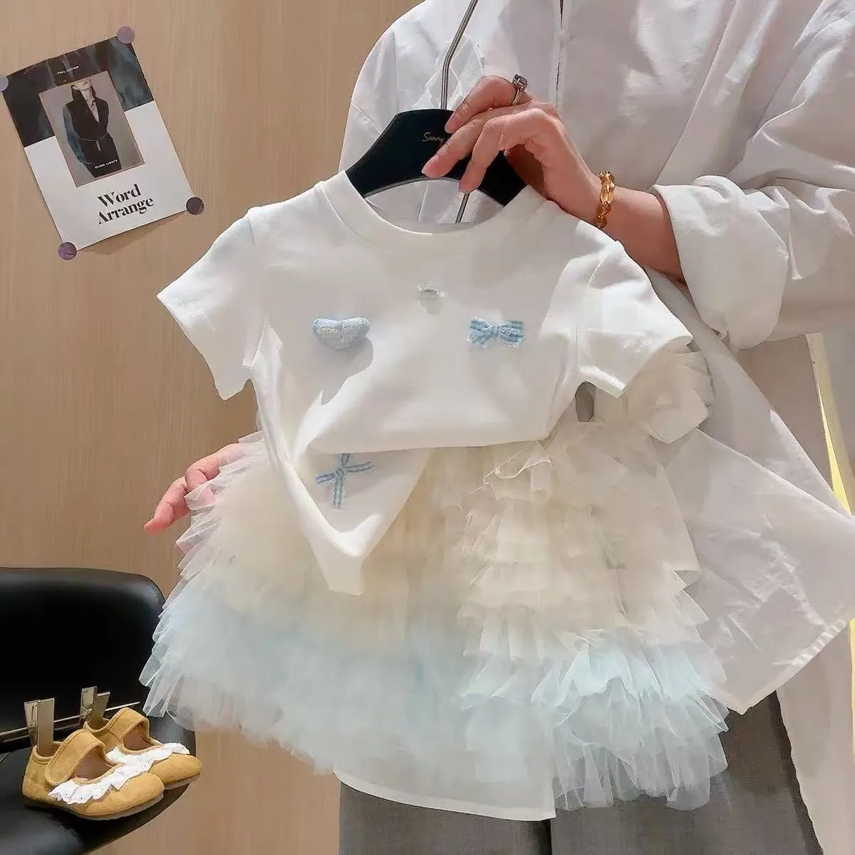 Baby Girl Set Summer New Style Children's Sweet Bow Top Cake Skirt Two Piece Set
Baby Girl Set Summer New Style Children's Sweet Bow Top Cake Skirt Two Piece Set