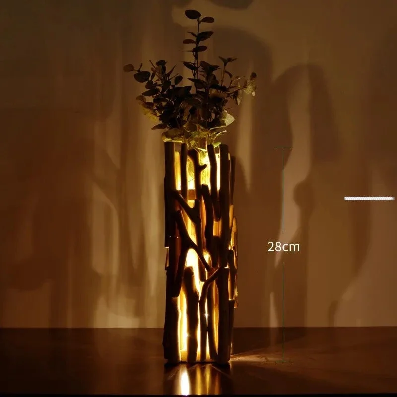 Handmade Solid Wood Geometric Vase Decoration Home Living Room Dining Bedroom Small Garden Flower Arrangement
Handmade Solid Wood Geometric Vase Decoration Home Living Room Dining Bedroom Small Garden Flower Arrangement