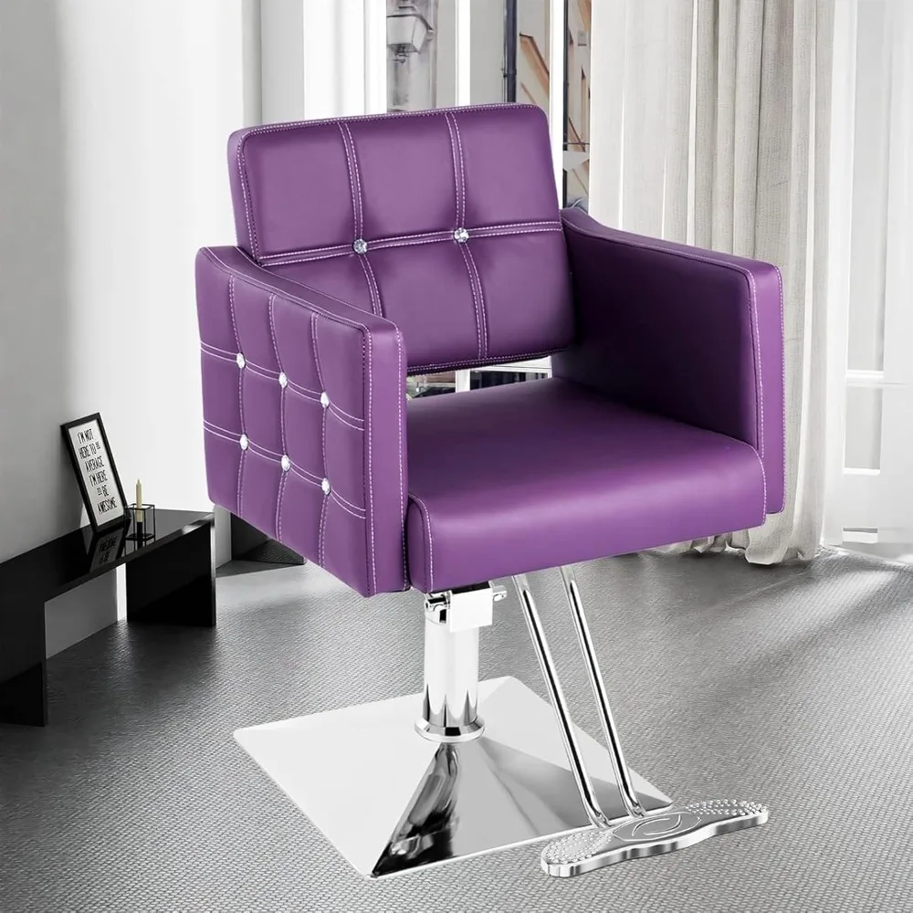 Salon Chair, Styling Chair for Stylist, Barber Chair for Home, Height Adjustable Hydraulic Pump
Salon Chair, Styling Chair for Stylist, Barber Chair for Home, Height Adjustable Hydraulic Pump