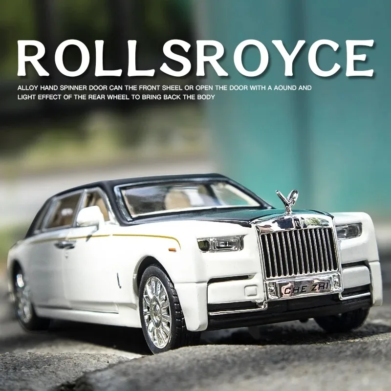 1:32 Модель автомобиля из сплава Rolls-Royce Phantom, литье под давлением и игрушечные транспортные средства, игрушечные машинки, детские игрушки для звука и света, подарки для детей, игрушка для мальчика
1:32 Модель автомобиля из сплава Rolls-Royce Phantom, литье под давлением и игрушечные транспортные средства, игрушечные машинки, детские игрушки для звука и света, подарки для детей, игрушка для мальчика
