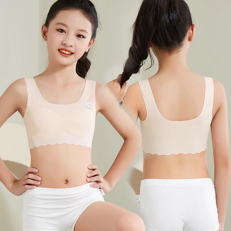 Sanrio Cinnamoroll Girls Bra Breathable Sports Training Bra Seamless Teen Girl Underwear Solid Color Tops Crop Teens For Girls
Sanrio Cinnamoroll Girls Bra Breathable Sports Training Bra Seamless Teen Girl Underwear Solid Color Tops Crop Teens For Girls