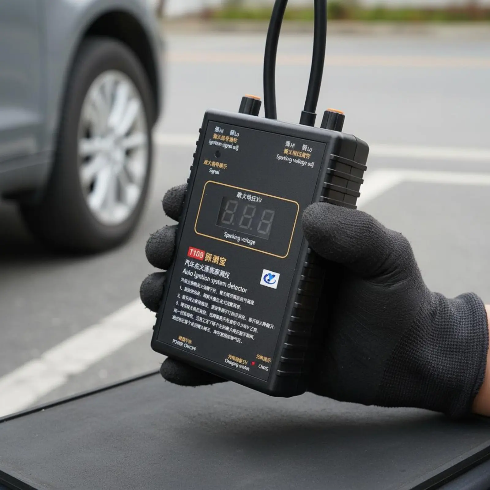 Auto Ignition System Tester Adjustable Sensitivity Ignition Coil Tester Ignition Electrical Potential Analyzer Digital Display
Auto Ignition System Tester Adjustable Sensitivity Ignition Coil Tester Ignition Electrical Potential Analyzer Digital Display