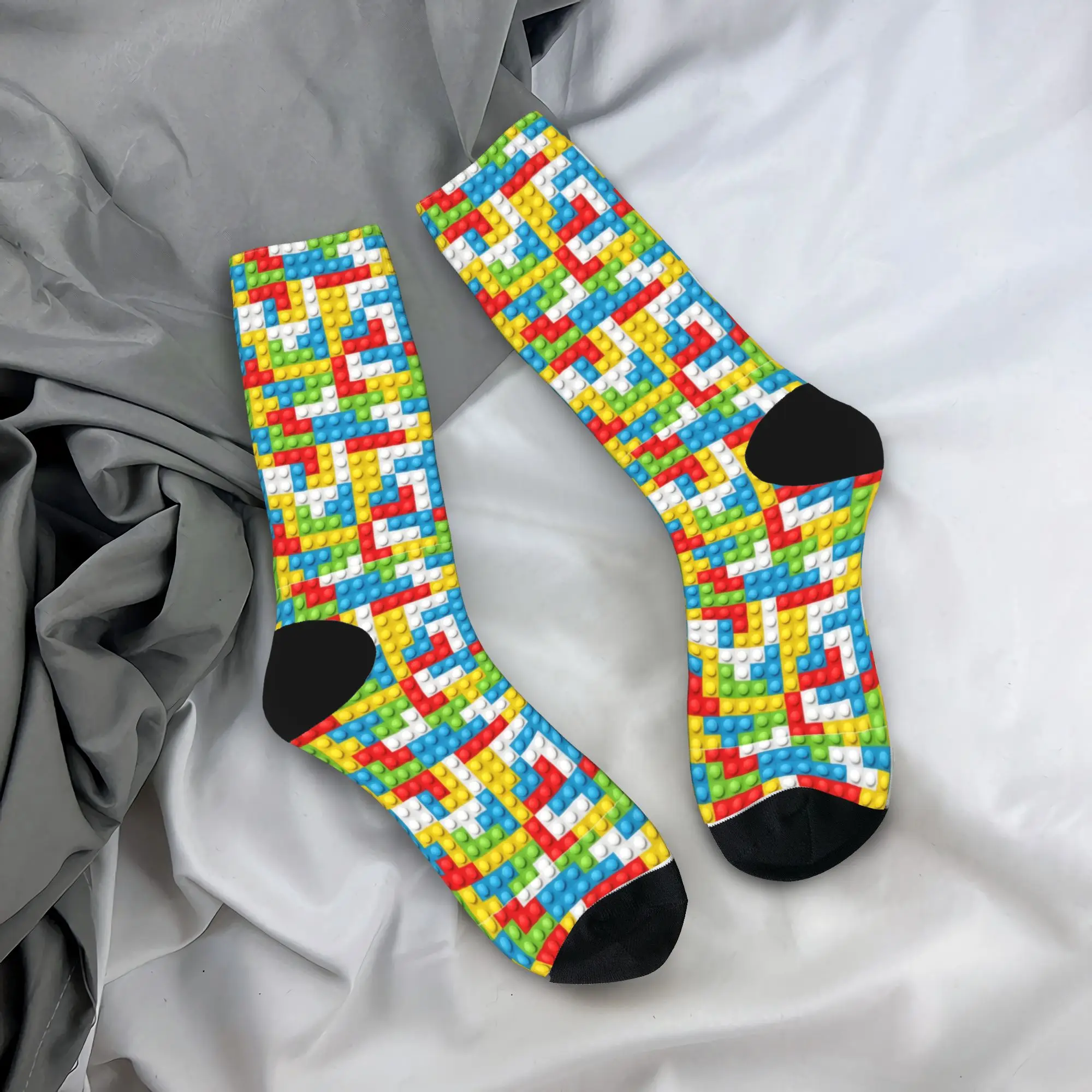 Pastel Multicolor Building Blocks Socks Trendy Stockings Winter Anti Skid Women Men Socks Quality Design Running Sports Socks
Pastel Multicolor Building Blocks Socks Trendy Stockings Winter Anti Skid Women Men Socks Quality Design Running Sports Socks