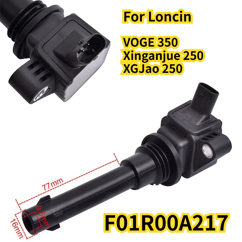 F01R00A217 for Loncin Ignition Coil Packs for VOGE 350 Xinganjue 250 XGJao250 Motorcycle Spark Plug High Pressure Cap
F01R00A217 for Loncin Ignition Coil Packs for VOGE 350 Xinganjue 250 XGJao250 Motorcycle Spark Plug High Pressure Cap