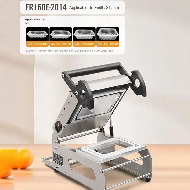 Commercial Food Sealer & Packager - Portable Lock Crisper Machine for Takeaway, Deli, Restaurant, Boosts Presentation
Commercial Food Sealer & Packager - Portable Lock Crisper Machine for Takeaway, Deli, Restaurant, Boosts Presentation