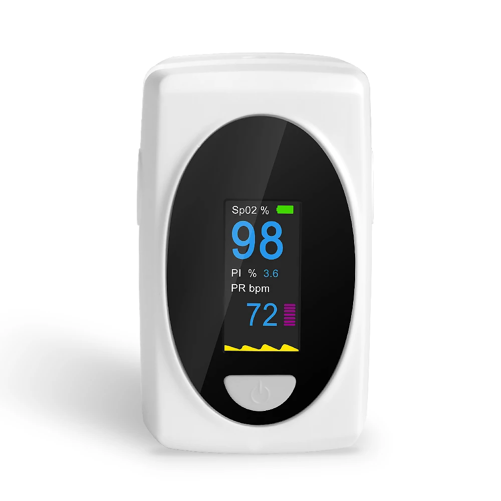Oxygen Meter Finger Pulse Oximeter, Pulse Oximeter Fingertip Blood Oxygen Saturation with Pulse Monitor,Accurate Fast Spo2
Oxygen Meter Finger Pulse Oximeter, Pulse Oximeter Fingertip Blood Oxygen Saturation with Pulse Monitor,Accurate Fast Spo2