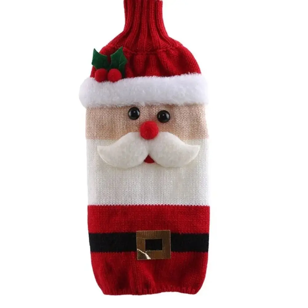 Santa Clause Wine Bottle Decorative Case Snowman Cloth Red Wine Protective Case Festive Wine Bottle Accessories Christmas Decor
Santa Clause Wine Bottle Decorative Case Snowman Cloth Red Wine Protective Case Festive Wine Bottle Accessories Christmas Decor