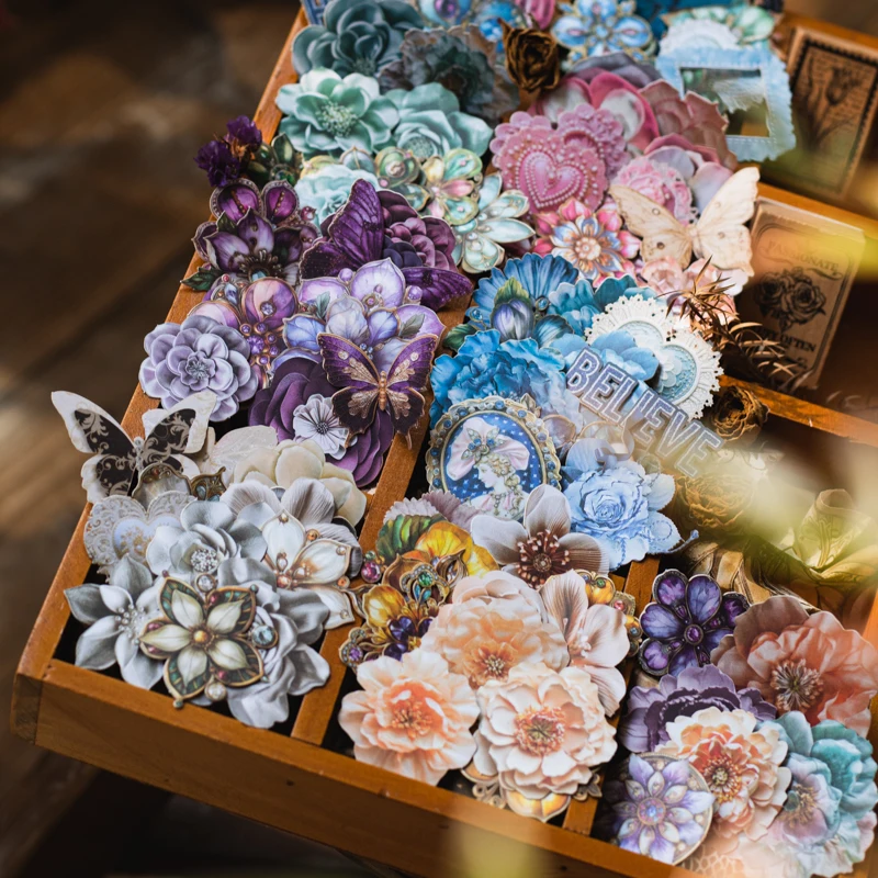 Yoofun 20pcs Hard Card Flowers Stickers Scrapbooking Diary Card Making DIY Decorative Diary Floral Craft Accessories Stationery
Yoofun 20pcs Hard Card Flowers Stickers Scrapbooking Diary Card Making DIY Decorative Diary Floral Craft Accessories Stationery